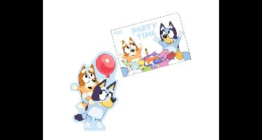 Uitnodigingen Bluey - 8 stuks