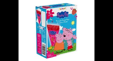 Peppa Pig Triangle Freeze Pops Aardbei - 62ml - 8 stuks