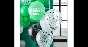 Ballonnen Happy Birthday Game On Ginger Ray (5st)