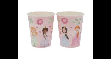 Bekers Pretty Princess - 250ml - 8 stuks