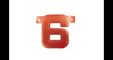 Letterslinger 6 Rood