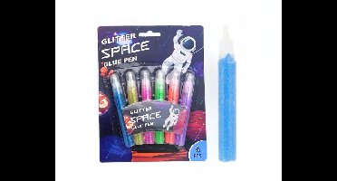 Glitter Lijm Pen Space (6st)