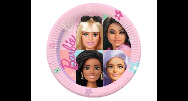 Papieren Borden Barbie Sweet Life– Ø23cm – 8 stuks