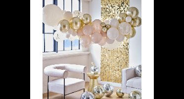 Ballonnenboog Neutraal&Goud Ginger Ray