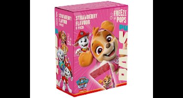 Freeze Pops Aardbei Paw Patrol 62ml (8st)