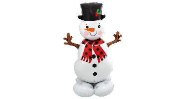 AirLoonz Folieballon Sneeuwpop (88x139cm)