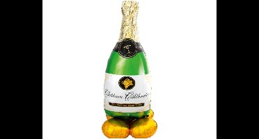 AirLoonz Folieballon Champagnefles (152cm)