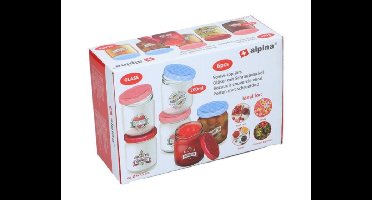 Alpina Potten met schroefdop (6st)