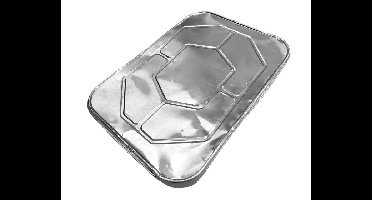 Deksel 3/4 Gastro Aluminium