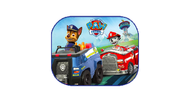 Auto Zonnescherm Paw Patrol 44x38cm (2st)