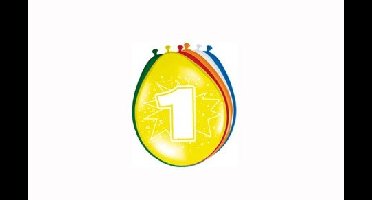 Ballonnen 1 Jaar (8st)