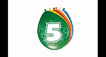 Ballonnen 5 Jaar (8st)