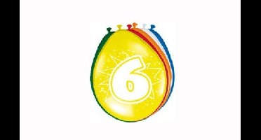 Ballonnen 6 Jaar (8st)