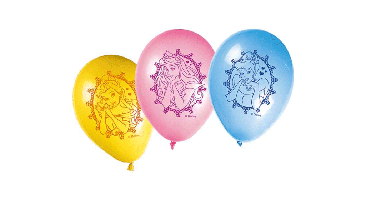 Ballonnen Princess - 8 stuks