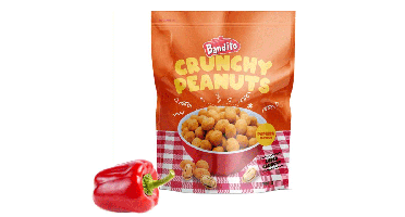 Bandito Crunchy Peanuts Paprika 100gr