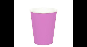 Kartonnen Bekers Paars - 20 stuks