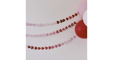 Slinger Ombre Hartjes Valentijn Ginger Ray (5m)