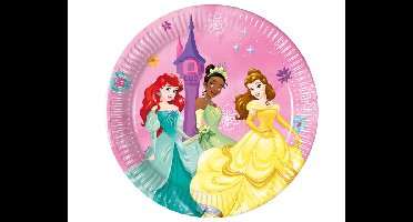 Bordjes Disney Princess - 20cm - 8 stuks