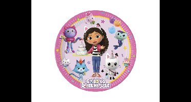 Bordjes - Gabby's Poppenhuis - 20cm - 8 stuks