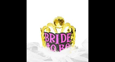 Kroon Goud'Bride To Be'Sluier