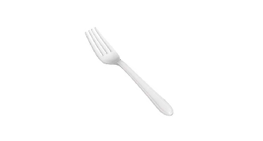 Plastic Budget Vorken Wit (50st)