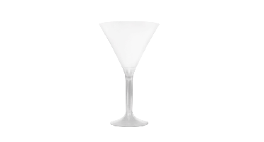 Plastic Cocktailglazen (4st)