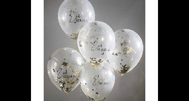 Confetti Ballonnen Eid Mubarak Ginger Ray - 5 stuks