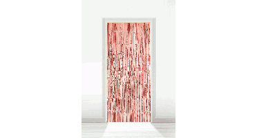 Deurgordijn Roségoud