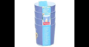 Drinkbekers - Paars Cuisine Elegance - 280ml - 4stuks