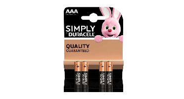Duracell Plus AAA Alkaline (4st)