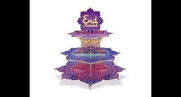 Etagere 3-laags Eid Mubarak
