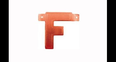 Letterslinger F Rood