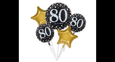 Folieballon Boeket 80 Sparkling (5st)