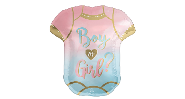 Folieballon Romper Boy or Girl