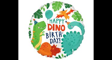 Folieballon Happy Dino Birthday! (45cm)