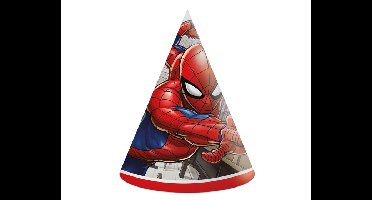 Feesthoedjes Spider-Man (6st)