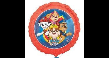 Folieballon Paw Patrol Rond (43cm)