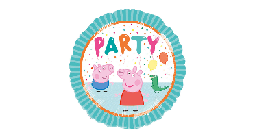 Folieballon Peppa Pig PARTY