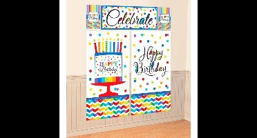 Muurdecoratie Happy Birthday Mix