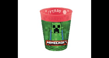Herbruikbare Bekers Minecraft - 250ml - 4 stuks