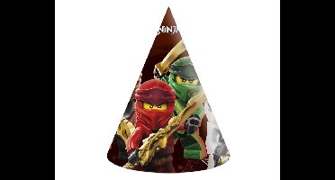 Feesthoedjes LEGO Ninjago (6st)