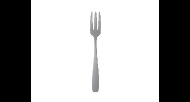 Plastic Dessertvorken Grijs (12st)