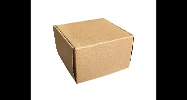 Vouwdoos Kraft 6,5cm (12st)