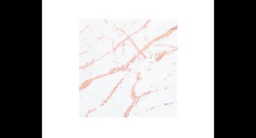 Servetten Marble Wit/Roségoud (20st)