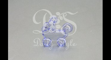 Acryllen Kinderwagen Blauw (12st)