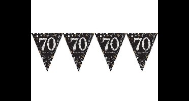 Vlaggenlijn 70 Happy Birthday Sparkling
