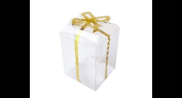 Vouwdoos Strikje M Goud (12st)