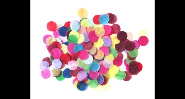 Zijdevloei Confetti Multikleur - 40 gram
