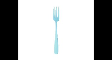 Plastic Dessertvorken Blauw (12st)
