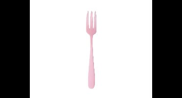 Plastic Dessertvorken Roze (12st)